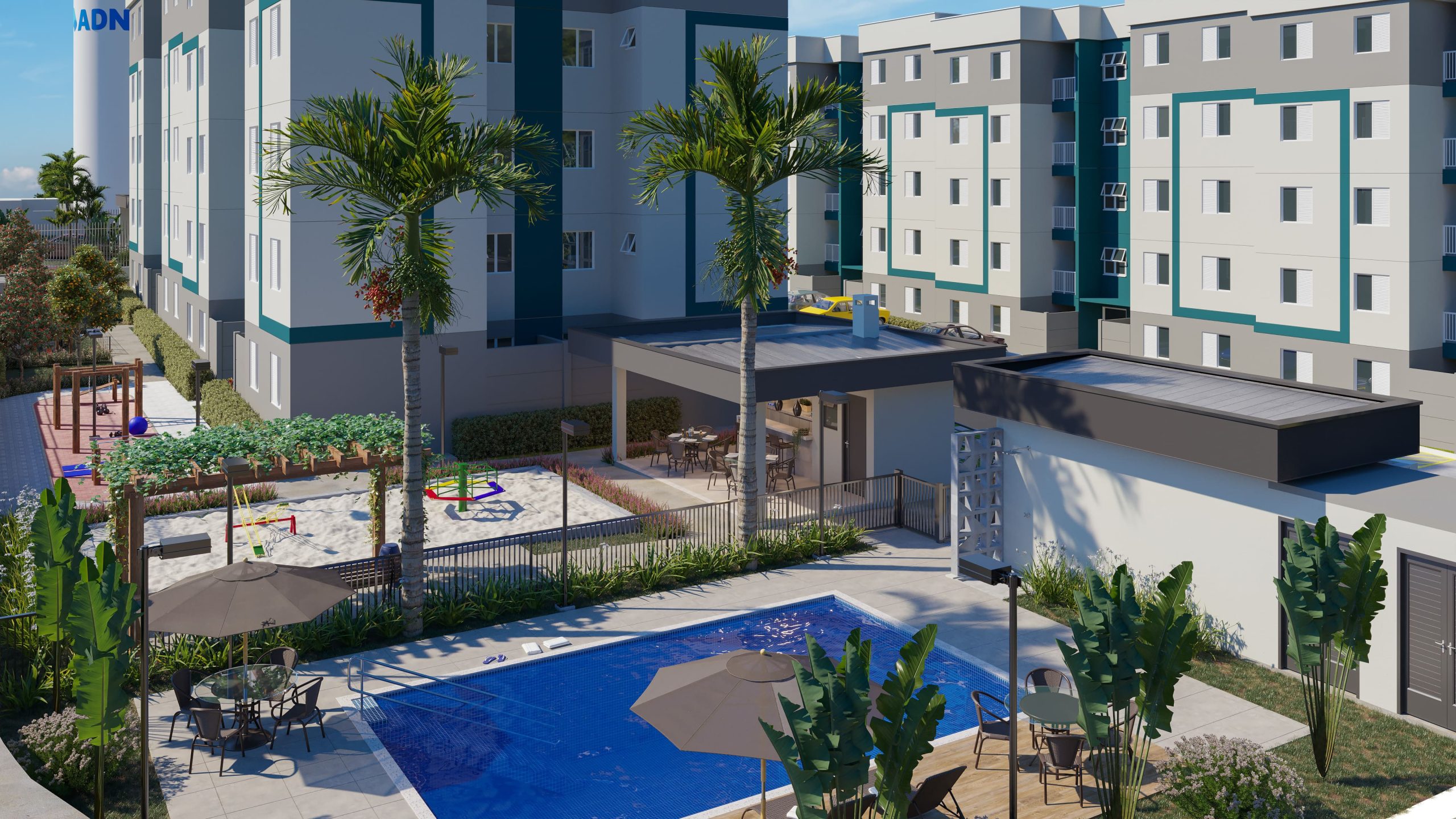 Perspectiva_Complexo_Lyon_Residence_HD
