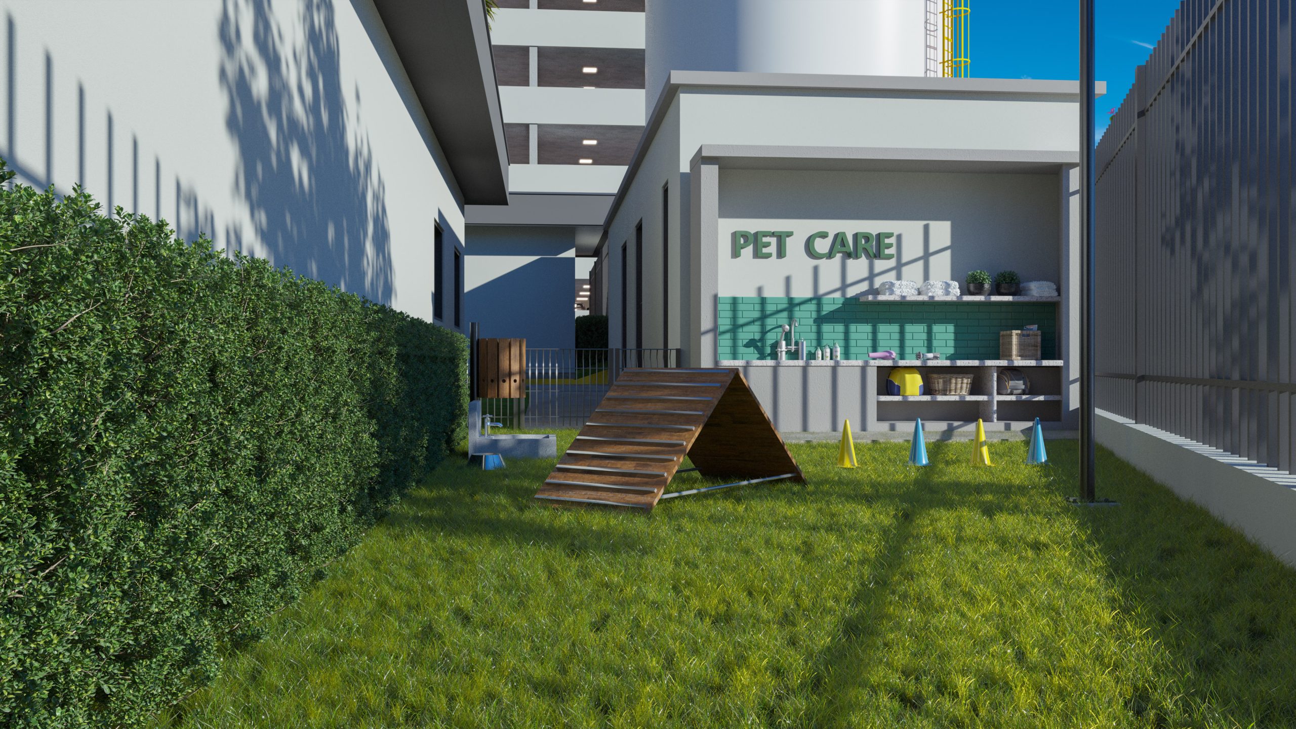 Perspectiva_Espaço_PetCare_Santorini_Residence_HD