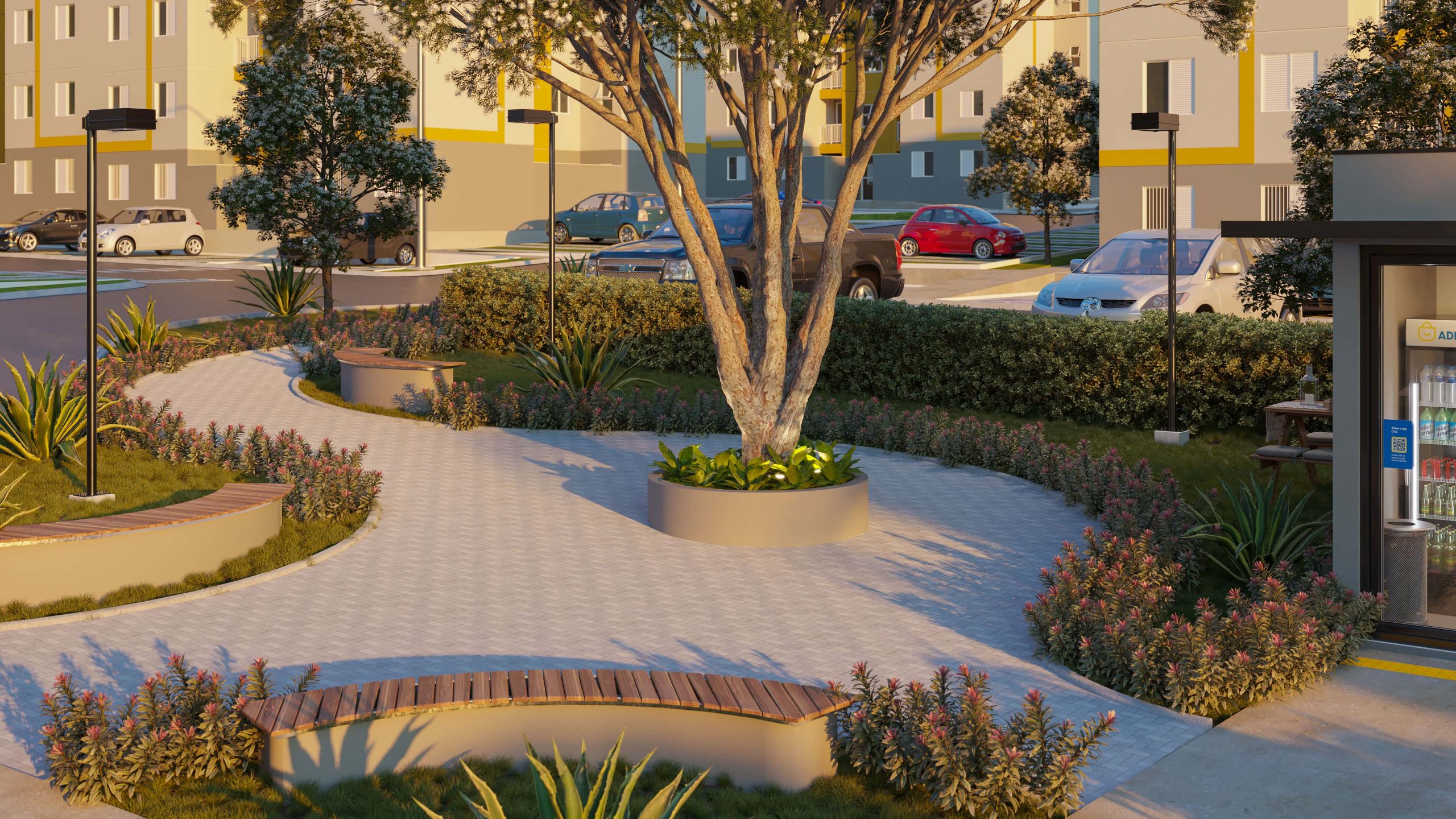 Perspectiva_Praça_Residencial_Valência_HD